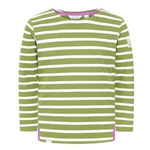Lazy Jacks Girls Breton Top / Sage